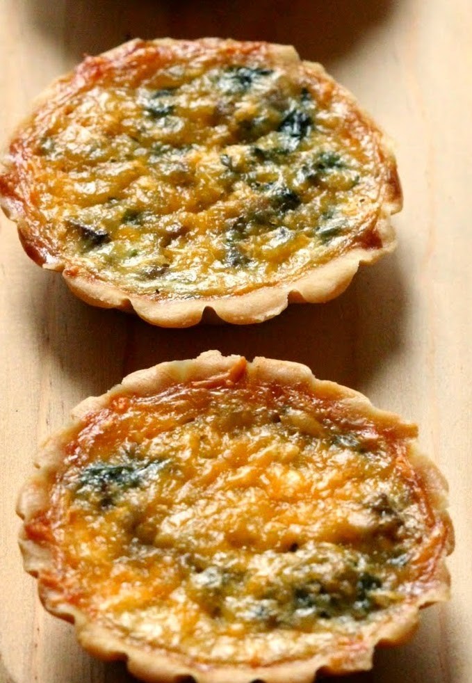 MINI QUICHE ZUCCA E RADICCHIO