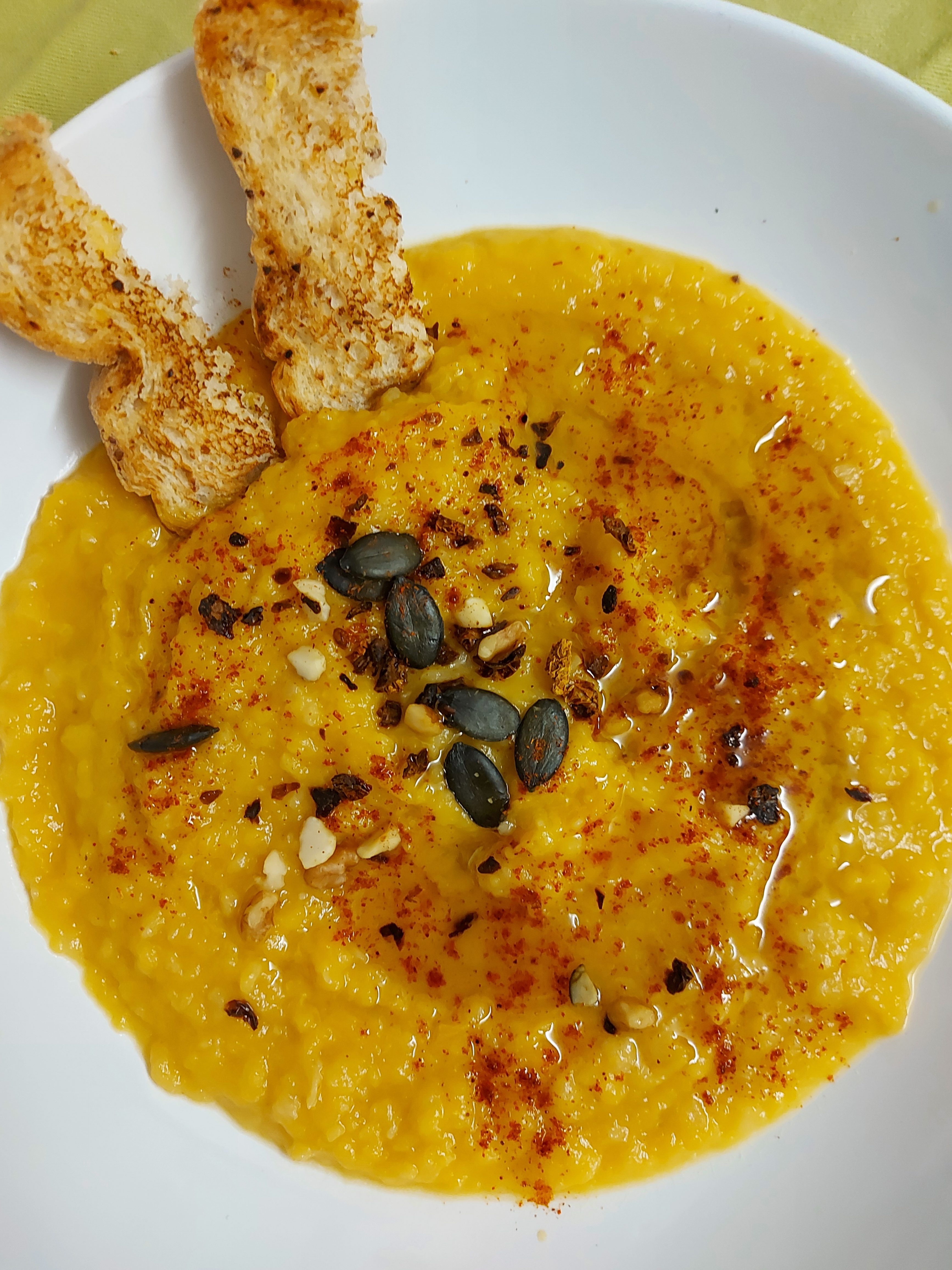 CREMA DI ZUCCA, PORRO E SEDANO RAPA