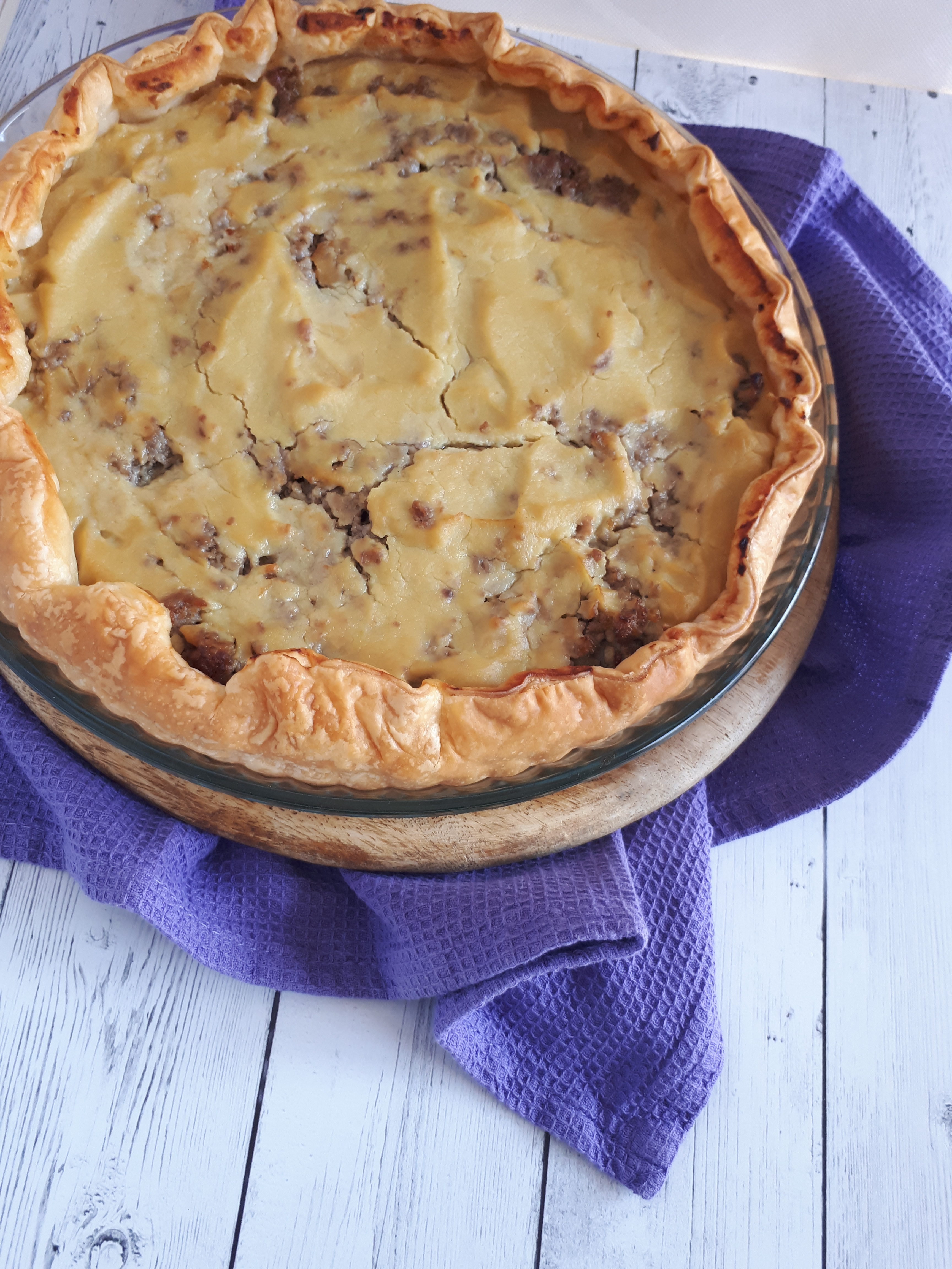 TORTA SALATA SEDANO RAPA E CAVOLO ROMANO