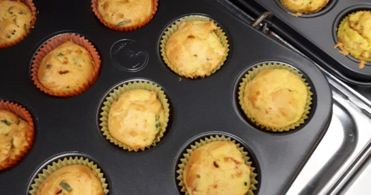 MINI MUFFINS SALMONE E RICOTTA BIMBY