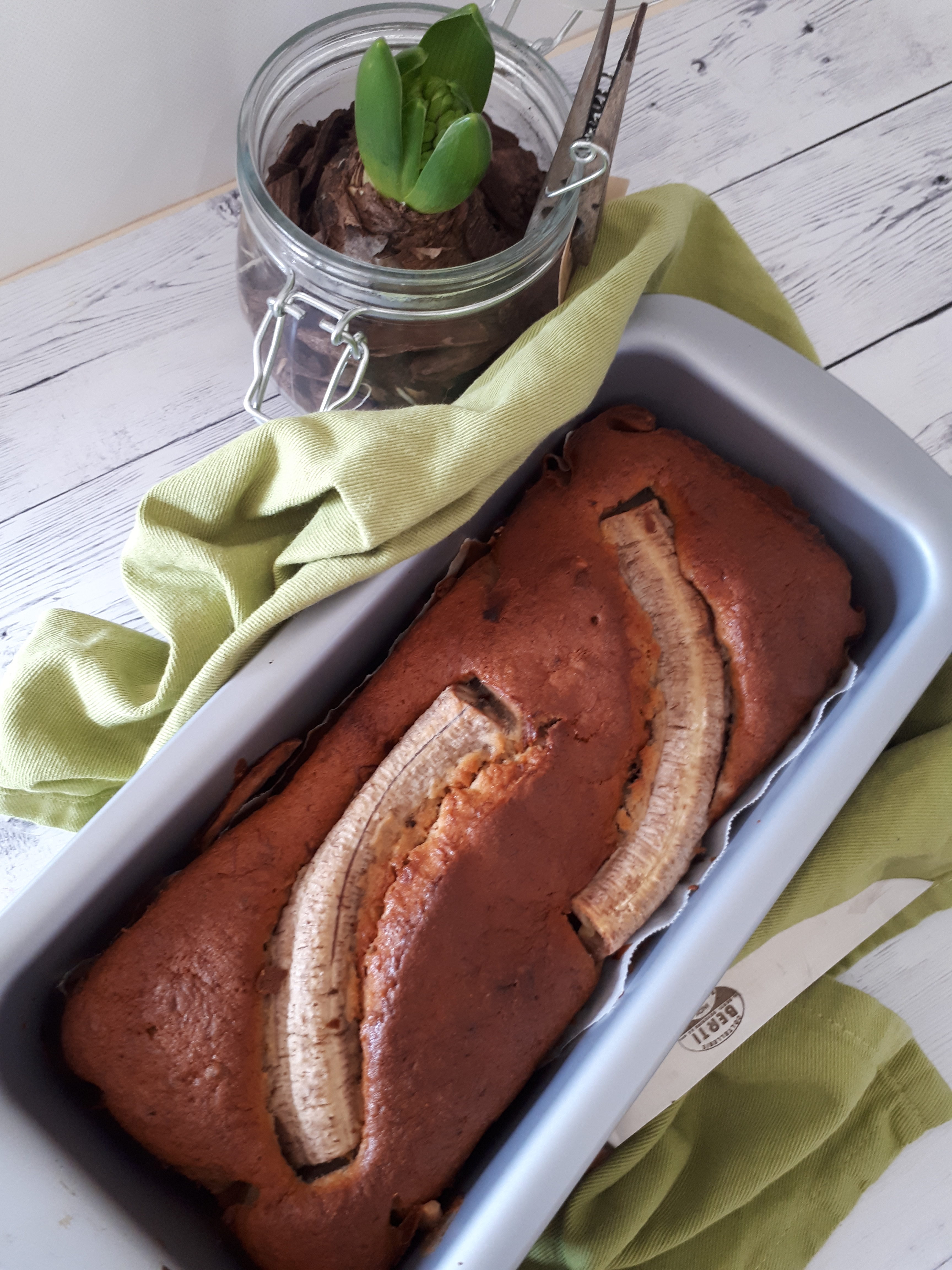 BANANA BREAD CON NOCI